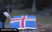 본의 아니게 스케일이 큰 불쇼를 하게 되었다.gif
