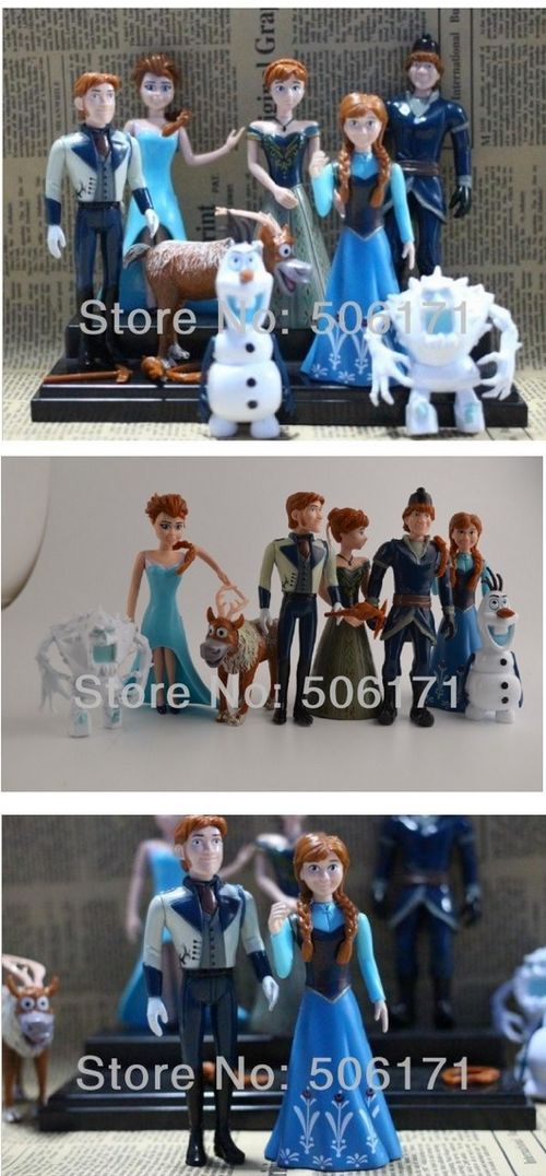 겨울왕국 PVC 피규어,jpg