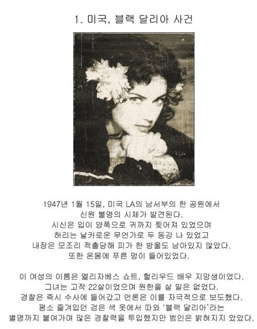 아직도 미스테리인 세계의 미제사건