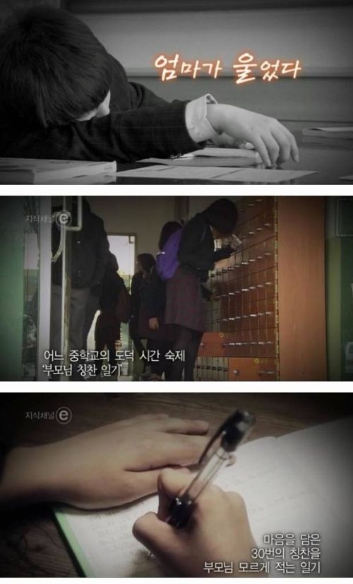 엄마가 울었다.e