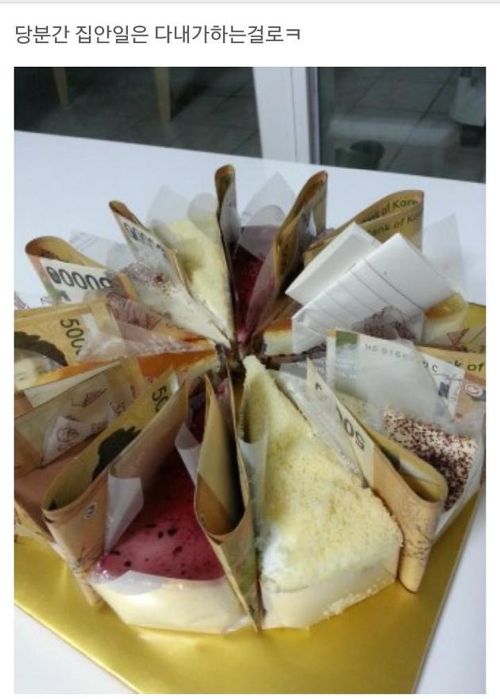 호불호가 갈리지 않는 생일케이크