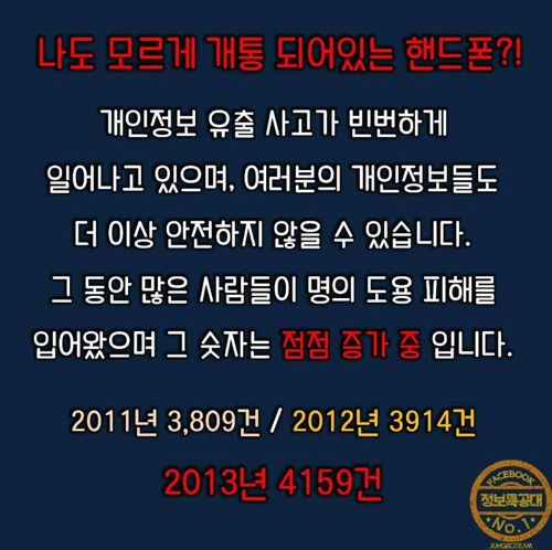 명의도용 방지서비스
