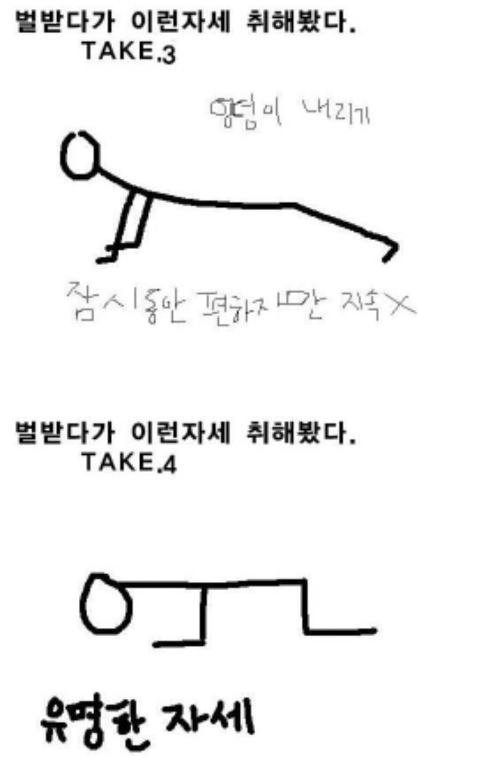 (공감) 야이자식아 엎드려뻗쳐~!!