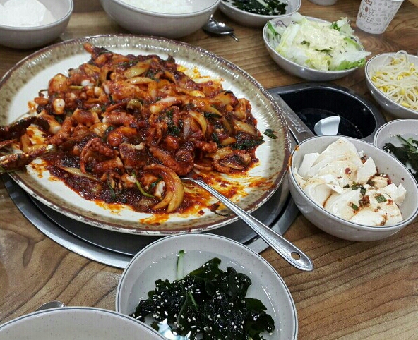 매운낙지볶음 - 고급유머 매운낙지볶음