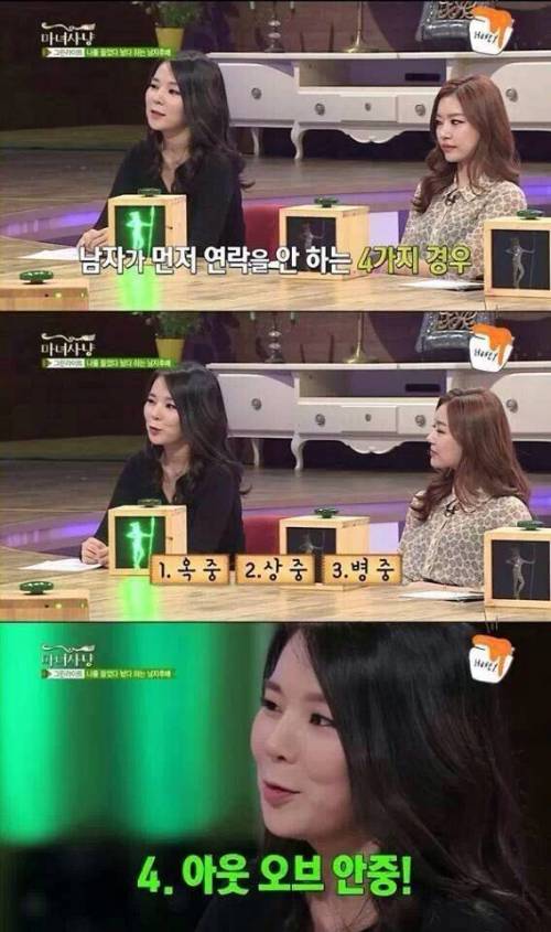남자가 먼저연락안하는 이유
