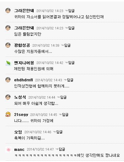 취준생들의 단합력