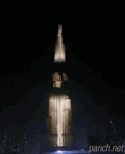두바이 신년맞이 불꽃놀이.gif