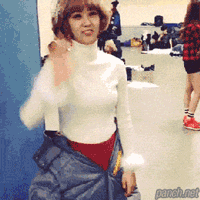 따분했던 걸그룹 멤버.gif