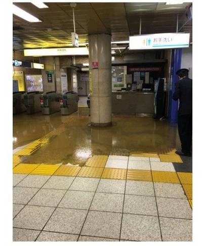 어제자 도쿄역 똥테러.jpg