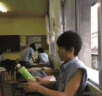 안흔한 백슛.gif