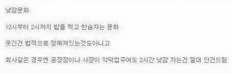 대륙의 낮잠 문화.jpg