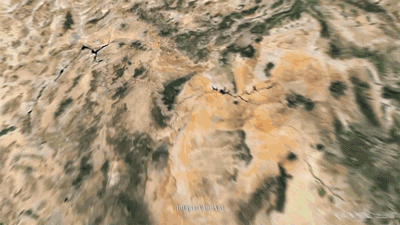 현재 인간을 모두 모아 쌓아본다면?.gif