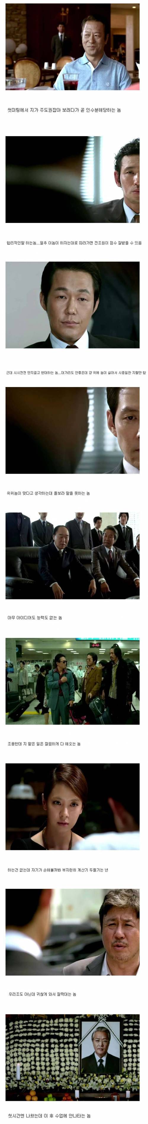 팀플할때 꼭 있는 인간들 유형
