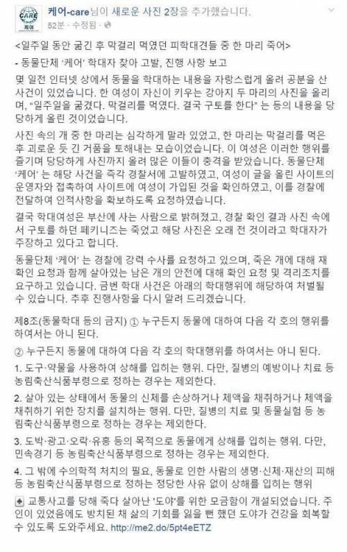 강아지 막걸리녀 잡힘