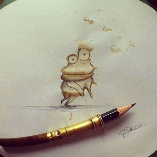 커피를 흘렸다.jpg