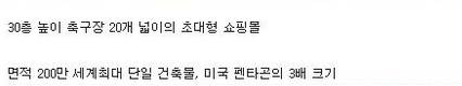 대륙의 건물 스케일