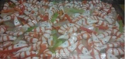 대륙 고등학교의 새해맞이 급식반찬