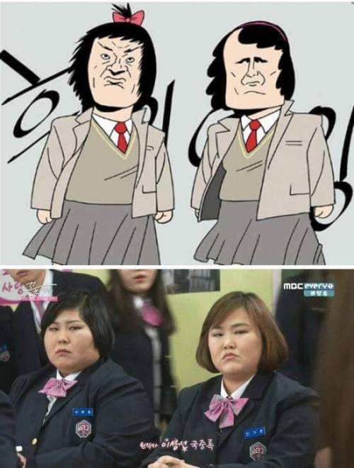 웹툰 꽃가족 드라마캐스팅 싱크로율