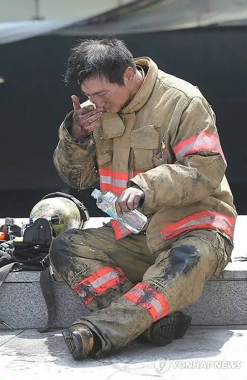 구조해준 소방공무원에게 쓴 여학생의 편지