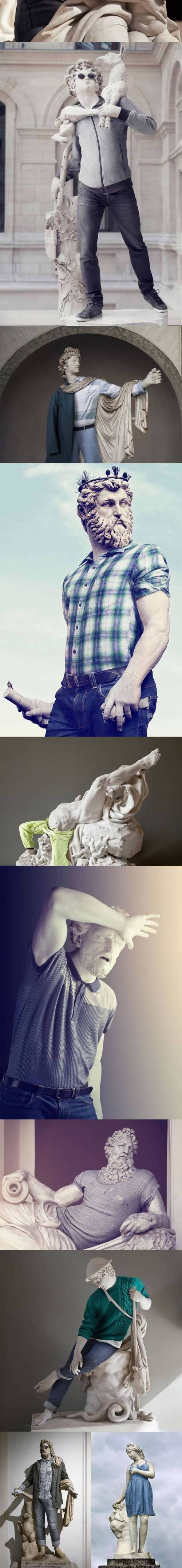 석상에 옷을 입혀보았다.jpg