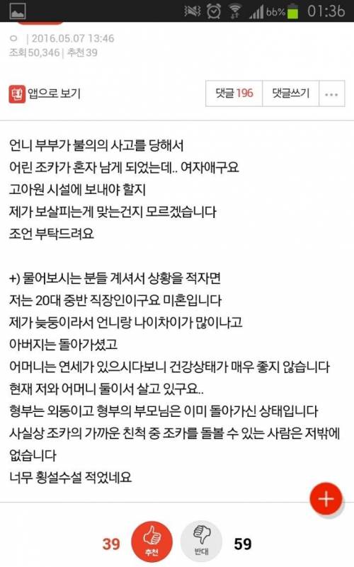 고아가 된 조카를 제가 책임져야 하나요.jpg
