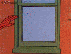 창문 여는 스파이더맨.gif
