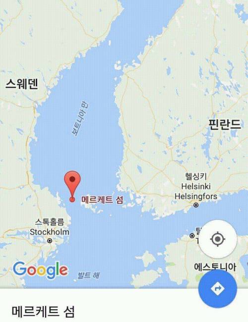스웨덴-핀란드의 신기한 국경