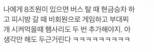 나에게 8조원이 있다면...jpg