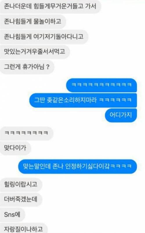 맞는 말인데 인정하기 싫은 휴가의 뜻.jpg