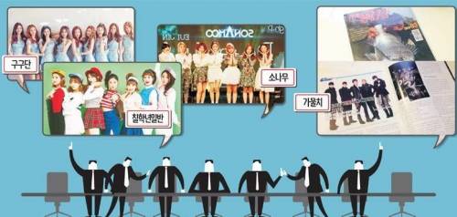 전문가들이 꼽은 최고와 최악의 아이돌 이름