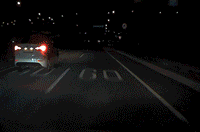 렉카의 보복운전 .gif