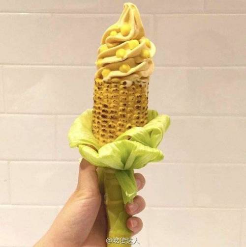 신박한 옥수수 아이스크림
