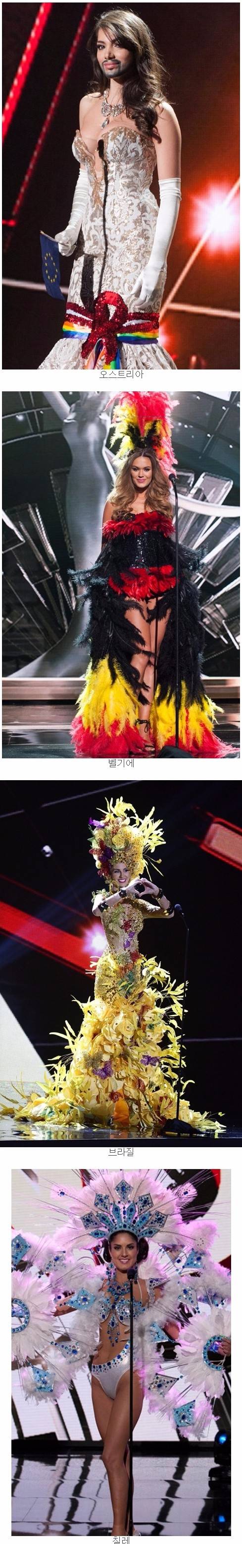 2016 미스 유니버스 국가별 의상 모음.jpg