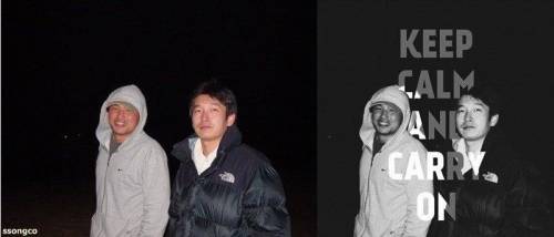 이대론 안되겠다 싶어 조승우 팬이만든 우정여행 짤