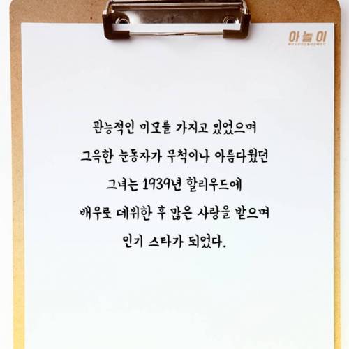 한 명의 팬으로인해 인생이 망가진 여배우 이야기