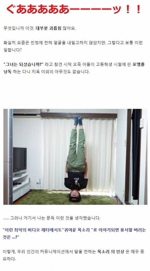 엄마의 영상편지를 성우에게 더빙시켜본 괴짜 일본인