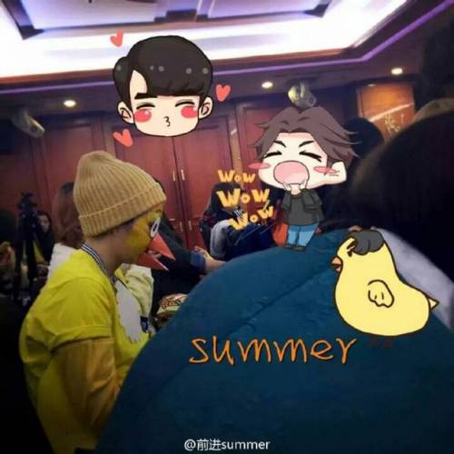 전진 팬싸인회 상황(feat.아기새)