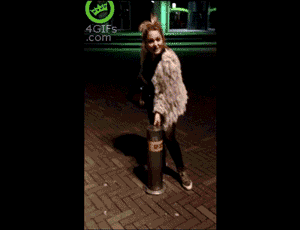 이거 앉지 마세요...!gif
