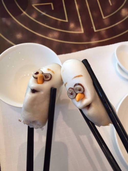 만두집에서 만난 올라프 근황