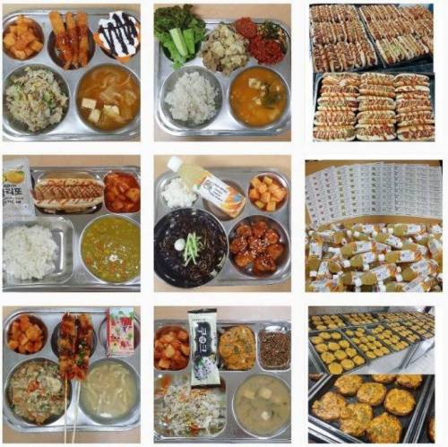 교육부장관 표창 받은 영양사 메뉴