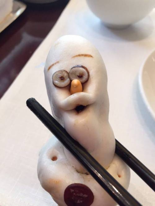 만두집에서 만난 올라프 근황