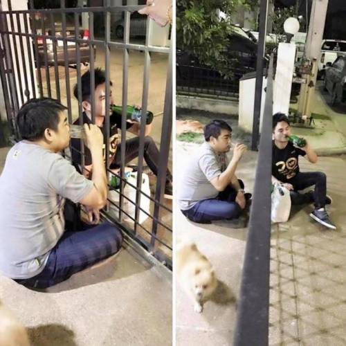친구가 술 마시자는데 와이프가 나가지 말란다