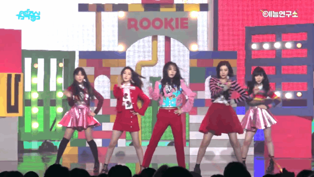 레드벨벳 루키 안무 표절.gifs