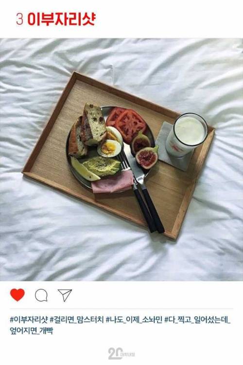 먹스타그램 찍는애들 특징.jpg