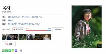 봉준호 감독의 '옥자' 영화 연관영화들