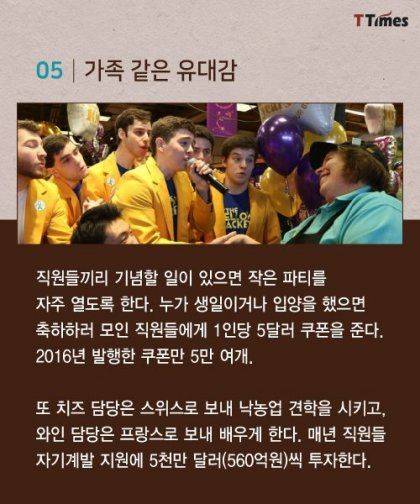 직원이 먼저 고객은 그 다음