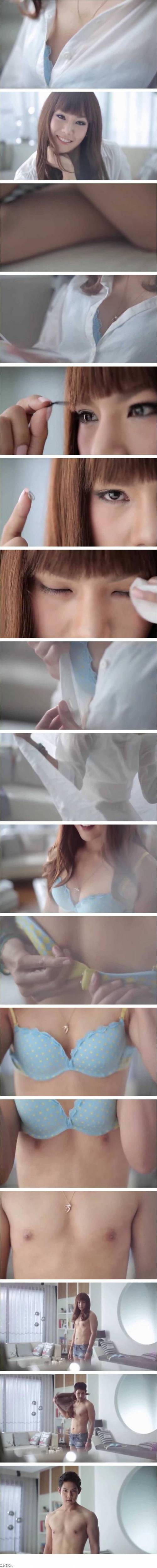 [후방주의]성진국의 아찔한 속옷 광고