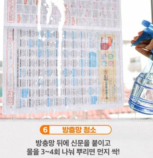 신문지가 이렇게 만능템이었나?