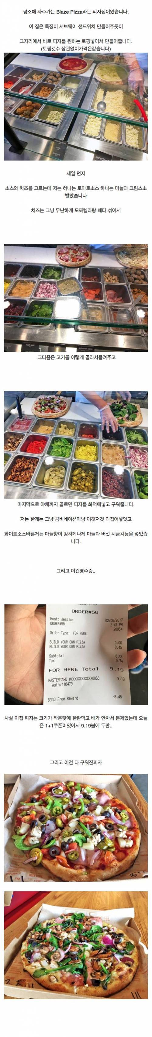 미국에서 1+1 쿠폰써서 먹은 피자.jpg