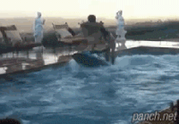 제트스키 만렙녀.gif